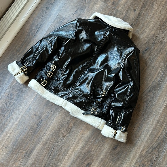 Jonathan Simkhai Sherling Jacket S - Picture 10 of 14